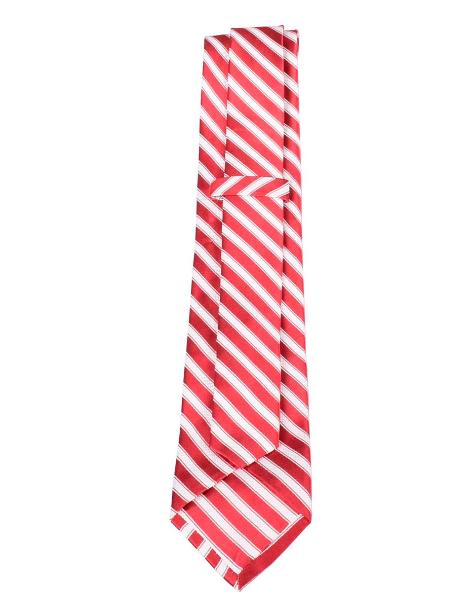 Corbata regular estampado a rayas para hombre 2