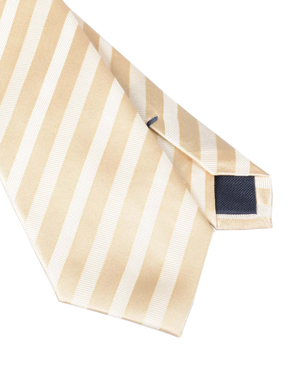 Corbata regular estampado a rayas para hombre 3
