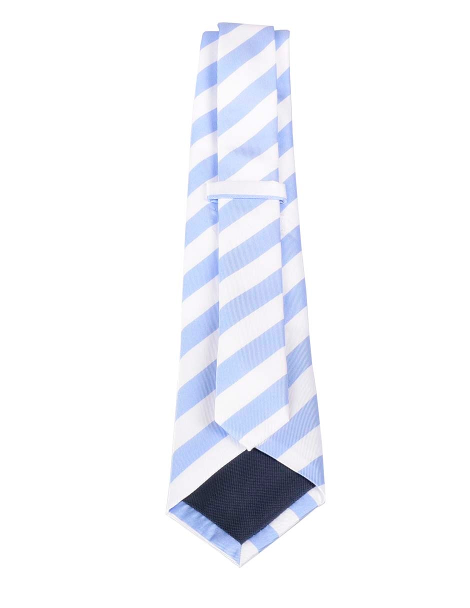 Corbata regular estampado a rayas para hombre 2