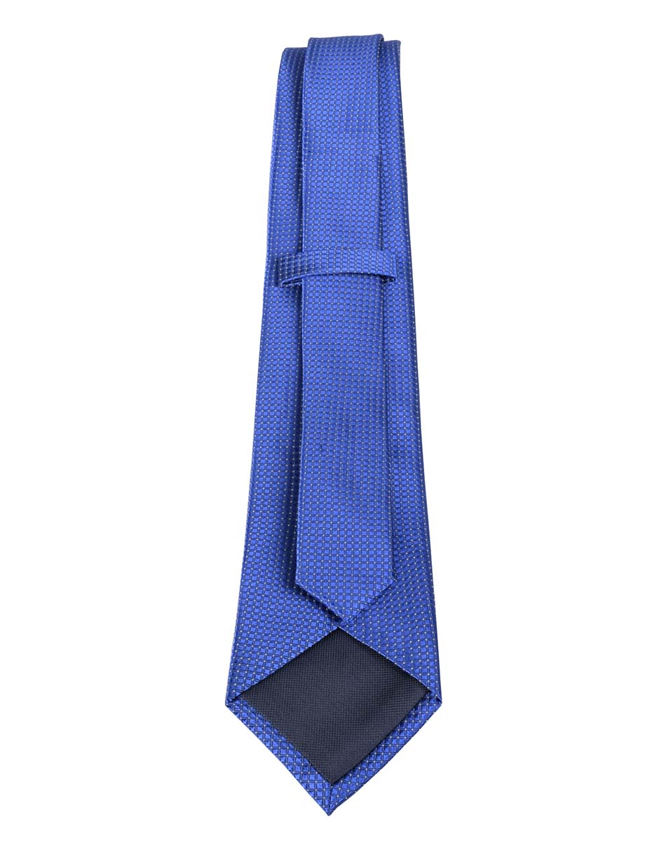 Corbata regular estampado a cuadros para hombre 2
