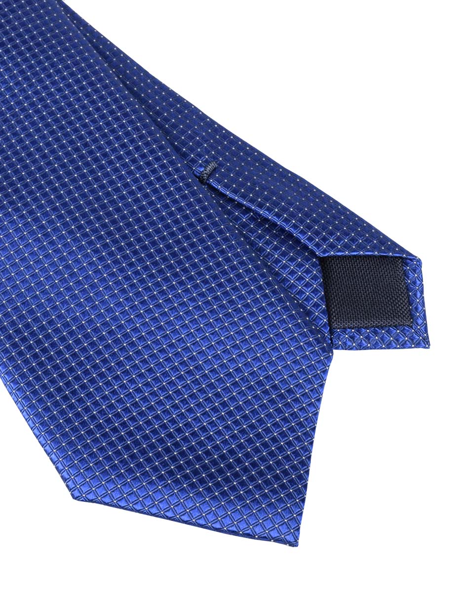 Corbata regular estampado a cuadros para hombre 3