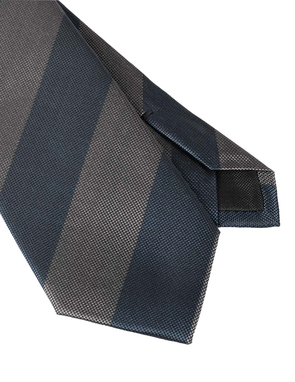 Corbata regular estampado a rayas para hombre 3