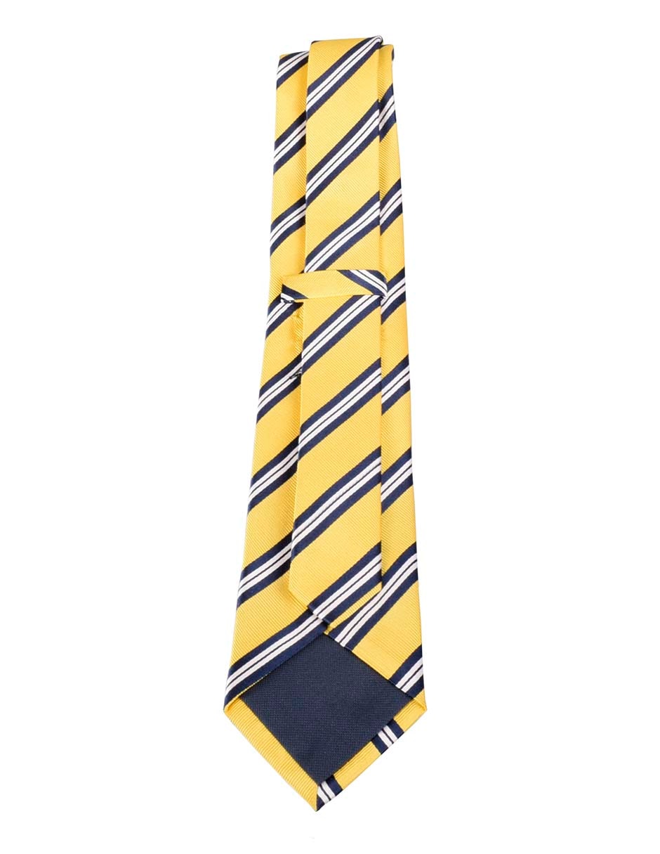 Corbata regular estampado a rayas para hombre 2