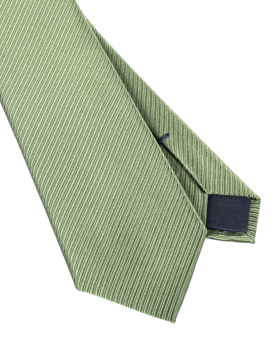 Corbata regular estampada a rayas para hombre 3