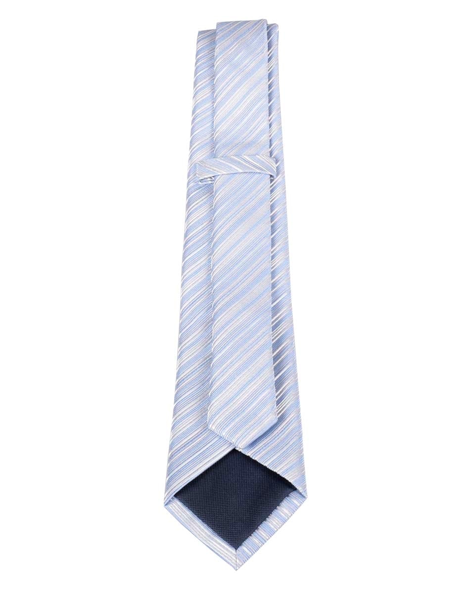 Corbata regular estampada a rayas para hombre 2