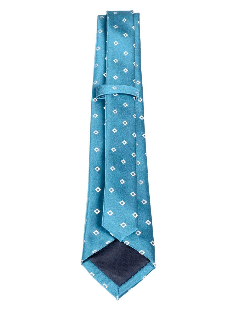 Corbata regular estampada a cuadros para hombre 2