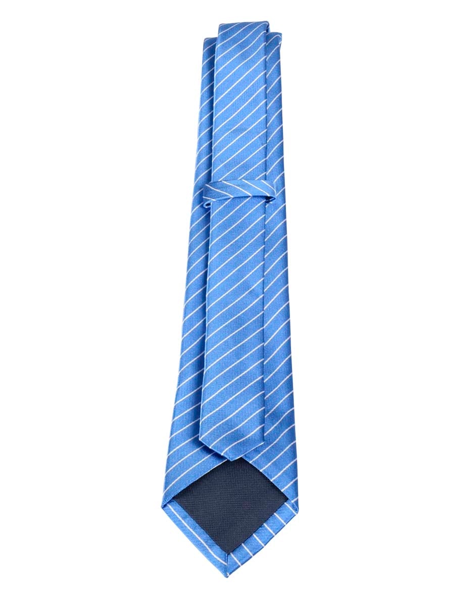 Corbata regular estampada a rayas para hombre 2
