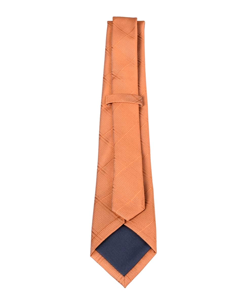 Corbata regular estampada a cuadros para hombre 2