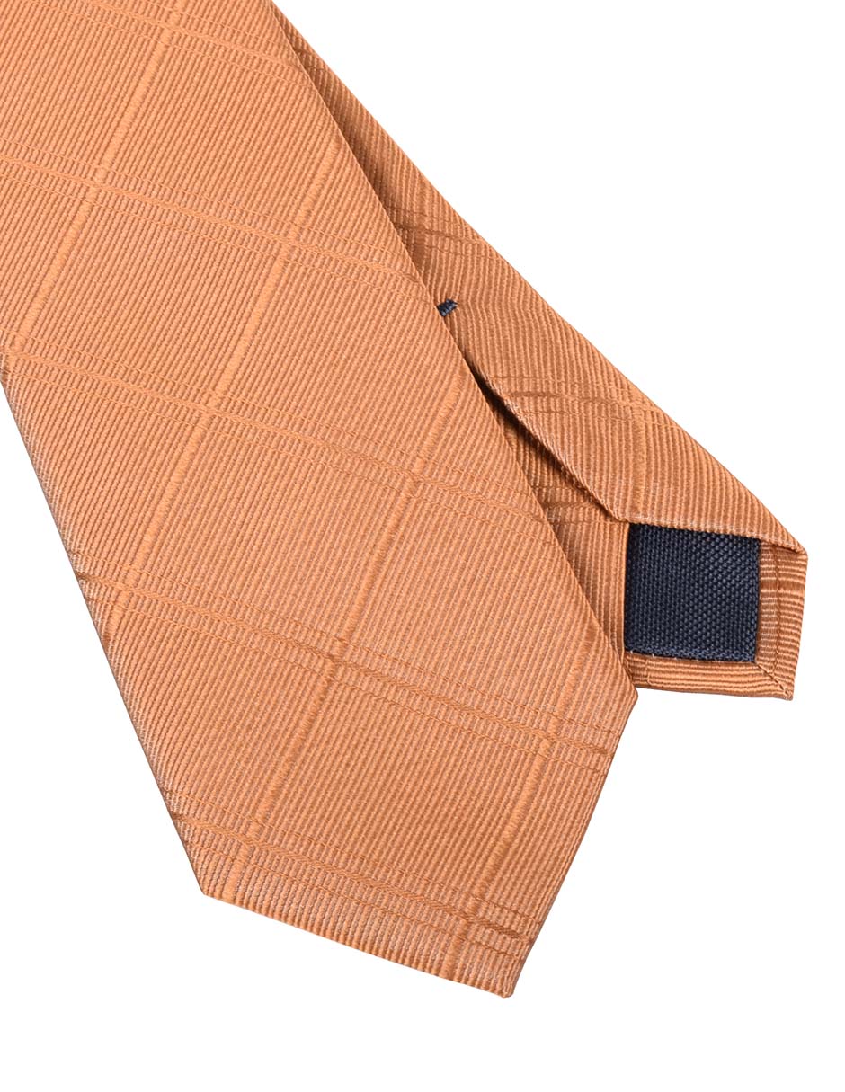 Corbata regular estampada a cuadros para hombre 3