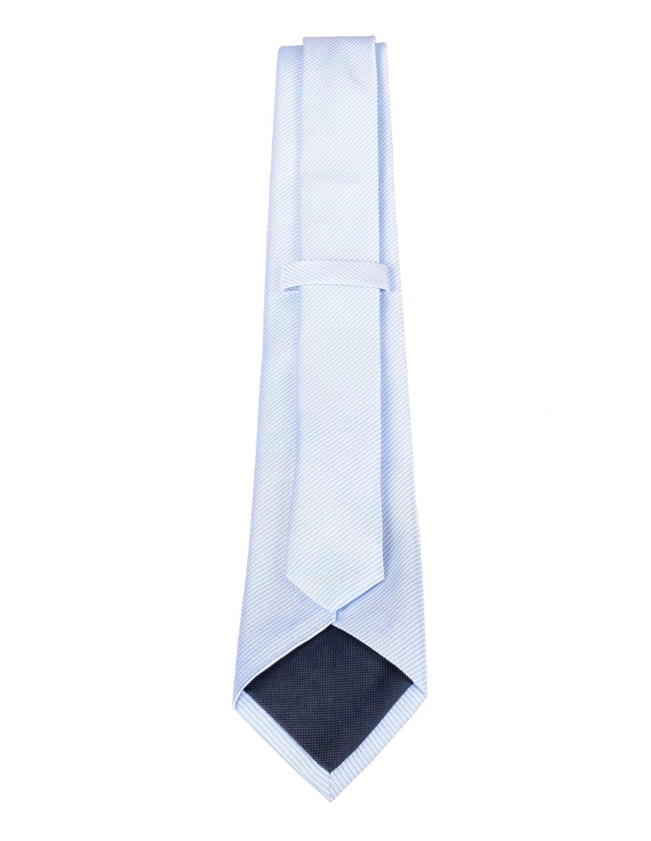 Corbata regular estampada a rayas para hombre 2