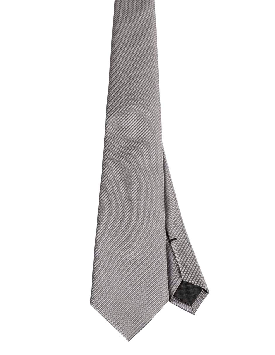 Corbata regular estampada a rayas para hombre