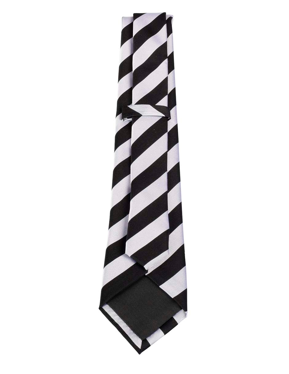 Corbata regular estampada a rayas para hombre 2