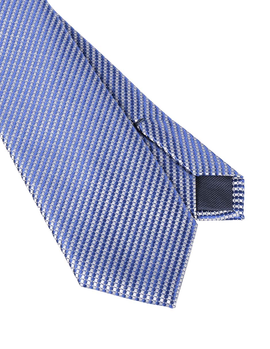 Corbata regular estampado a cuadros para hombre 3