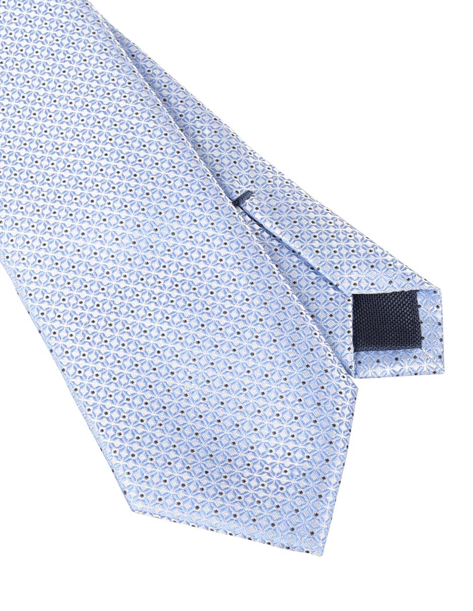 Corbata regular estampado a cuadros para hombre 3