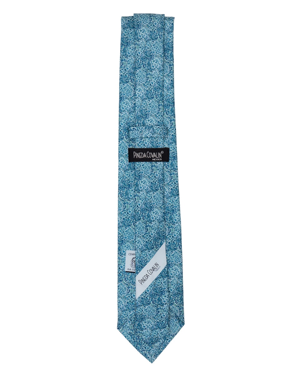 Corbata regular de seda estampada para hombre 3