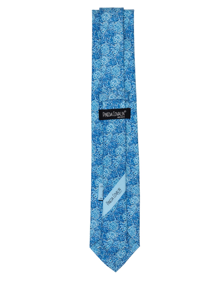 Corbata regular de seda estampada para hombre 3
