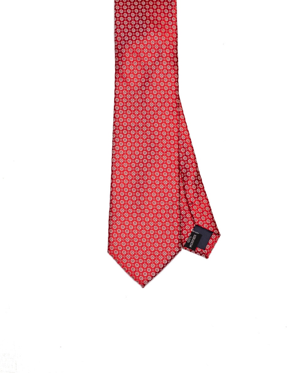 Corbata regular estampada para hombre