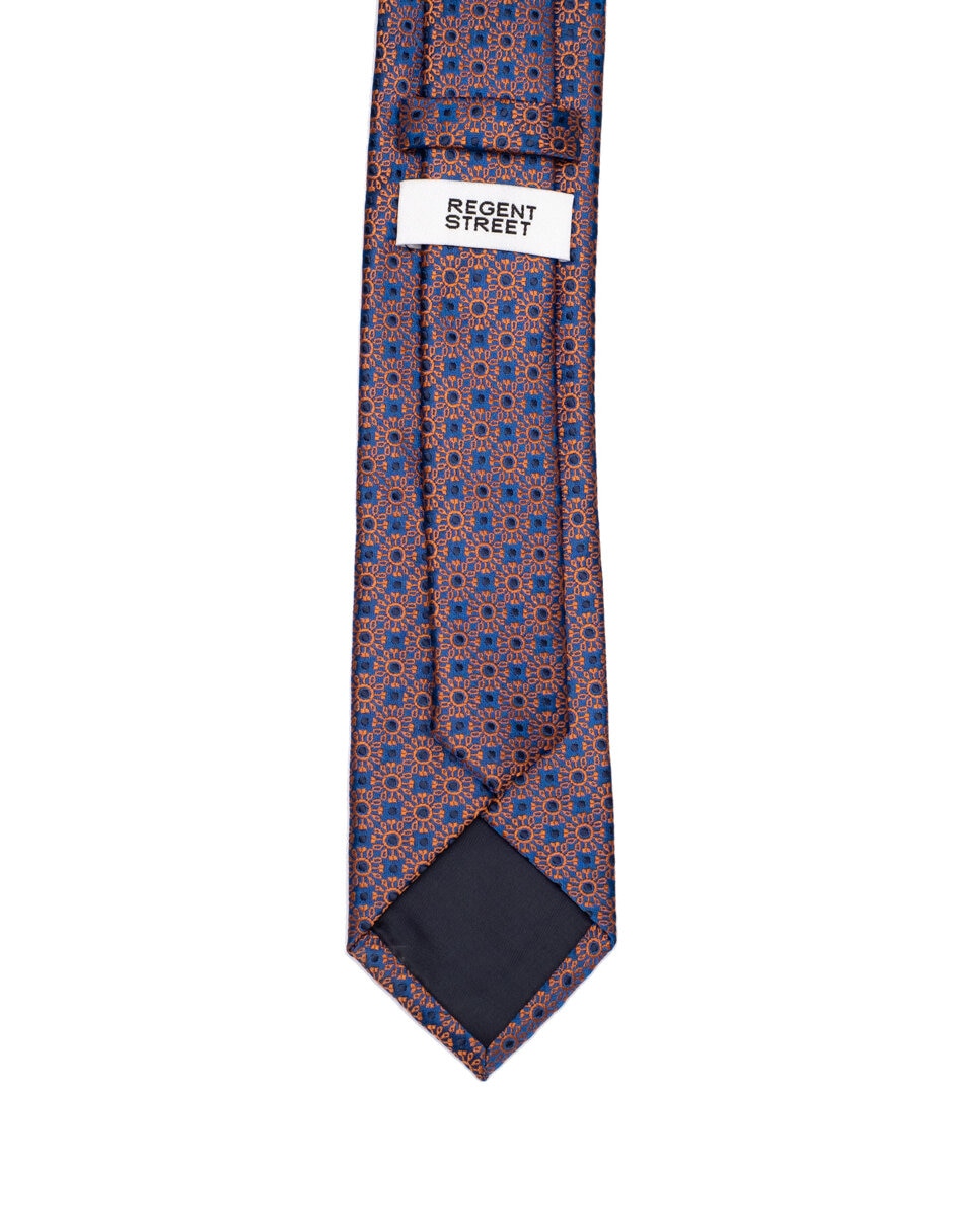 Corbata regular estampada para hombre 2