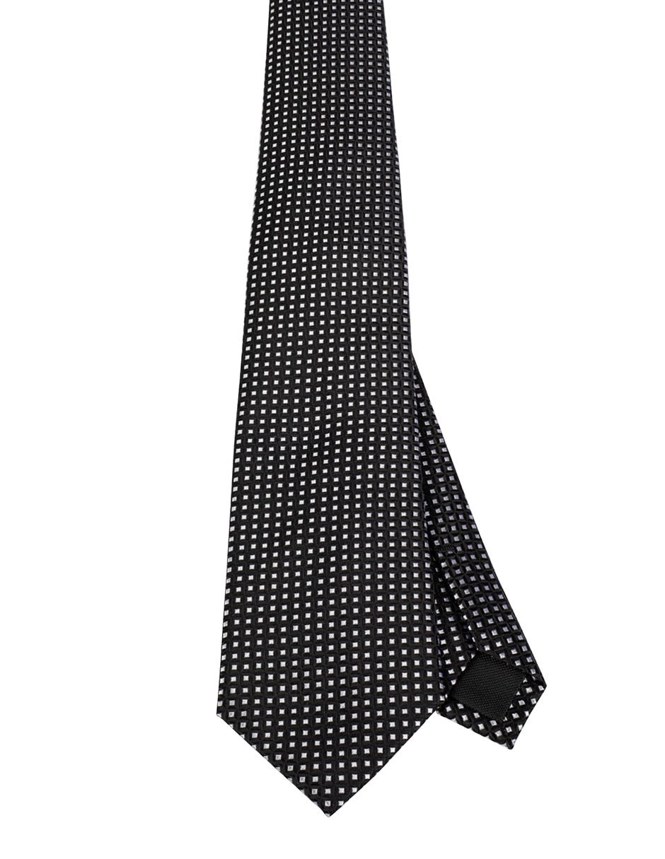 Corbata Regular estampado a cuadros para hombre