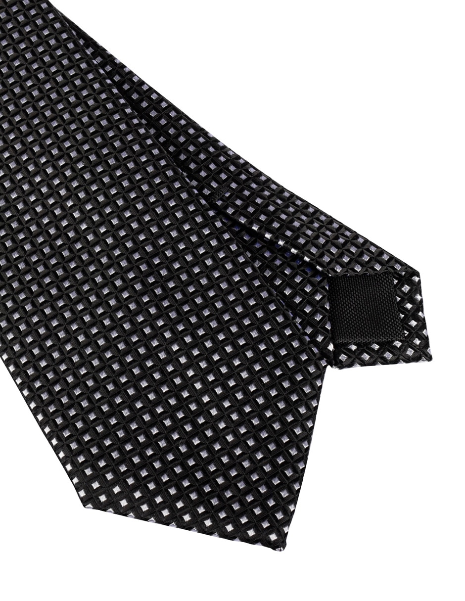 Corbata Regular estampado a cuadros para hombre 3