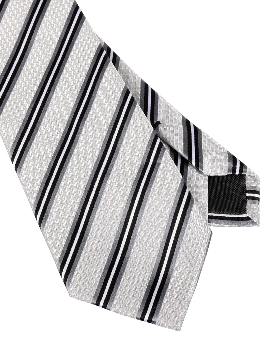 Corbata Regular estampado a rayas para hombre 3