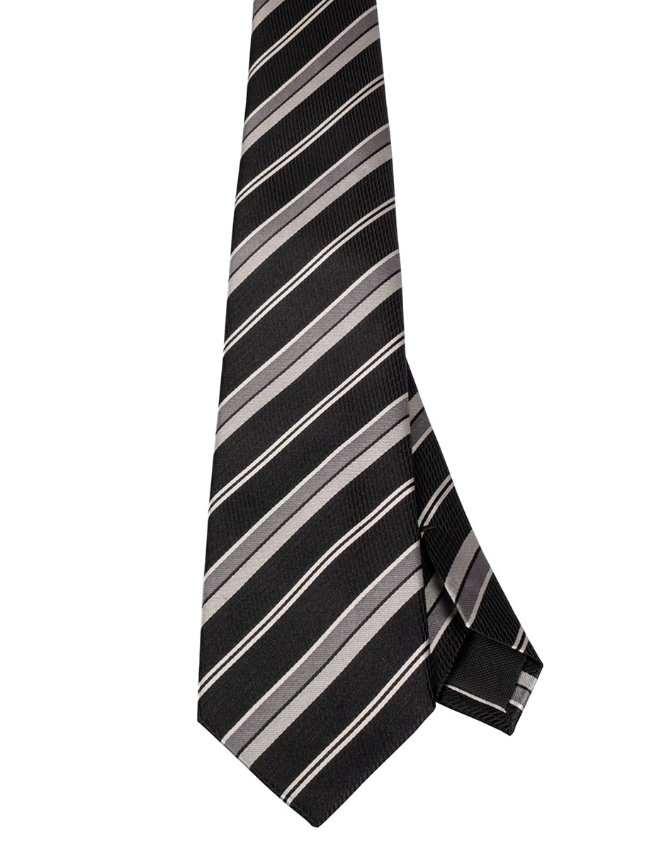 Corbata Regular estampado a rayas para hombre