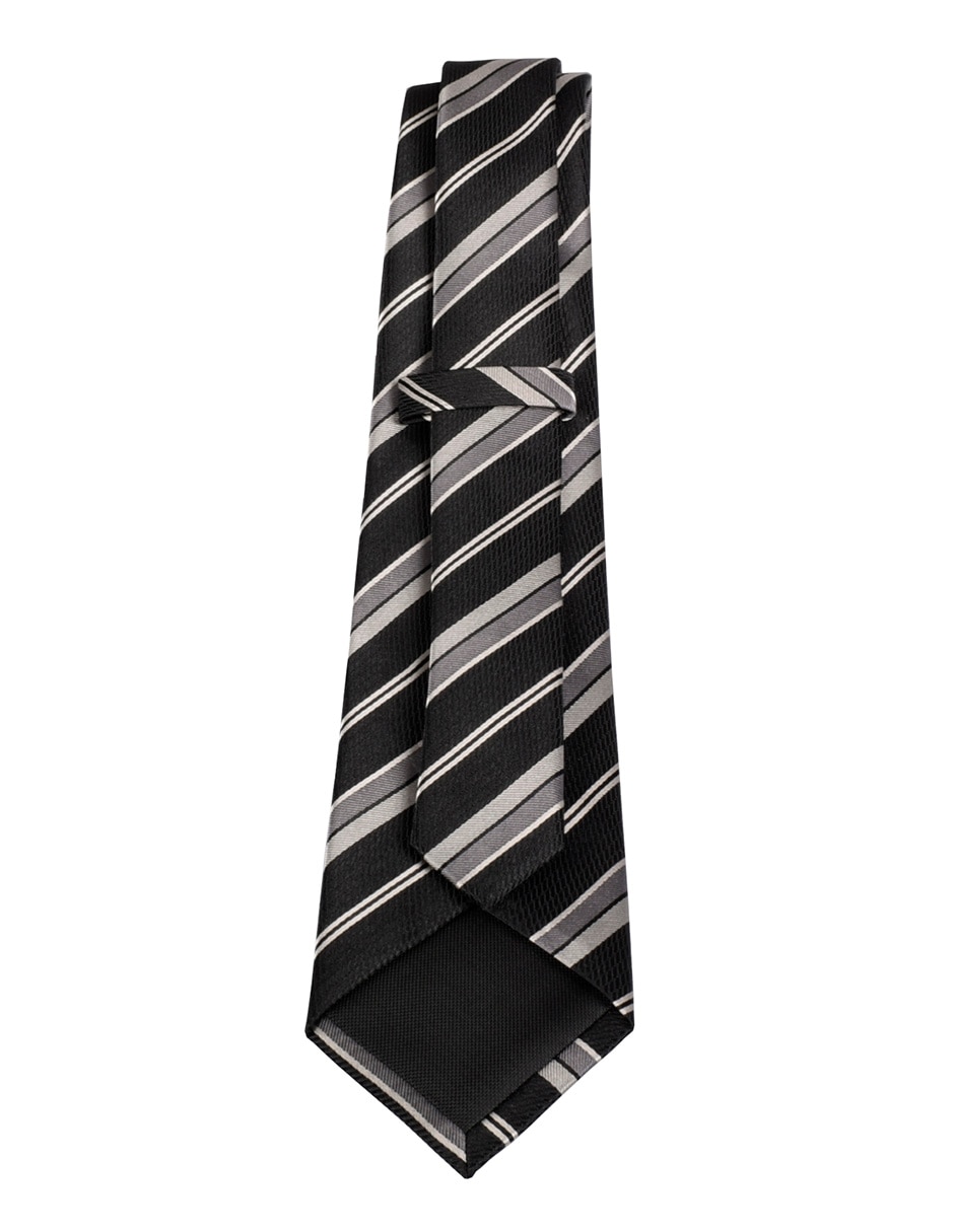 Corbata Regular estampado a rayas para hombre 2