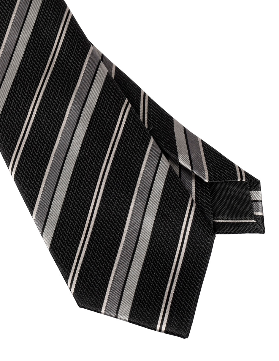 Corbata Regular estampado a rayas para hombre 3