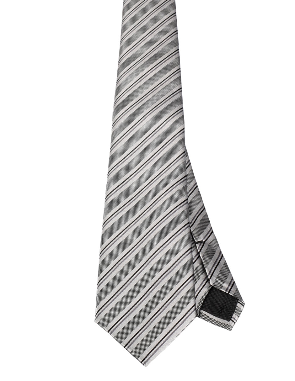 Corbata Regular estampado a rayas para hombre