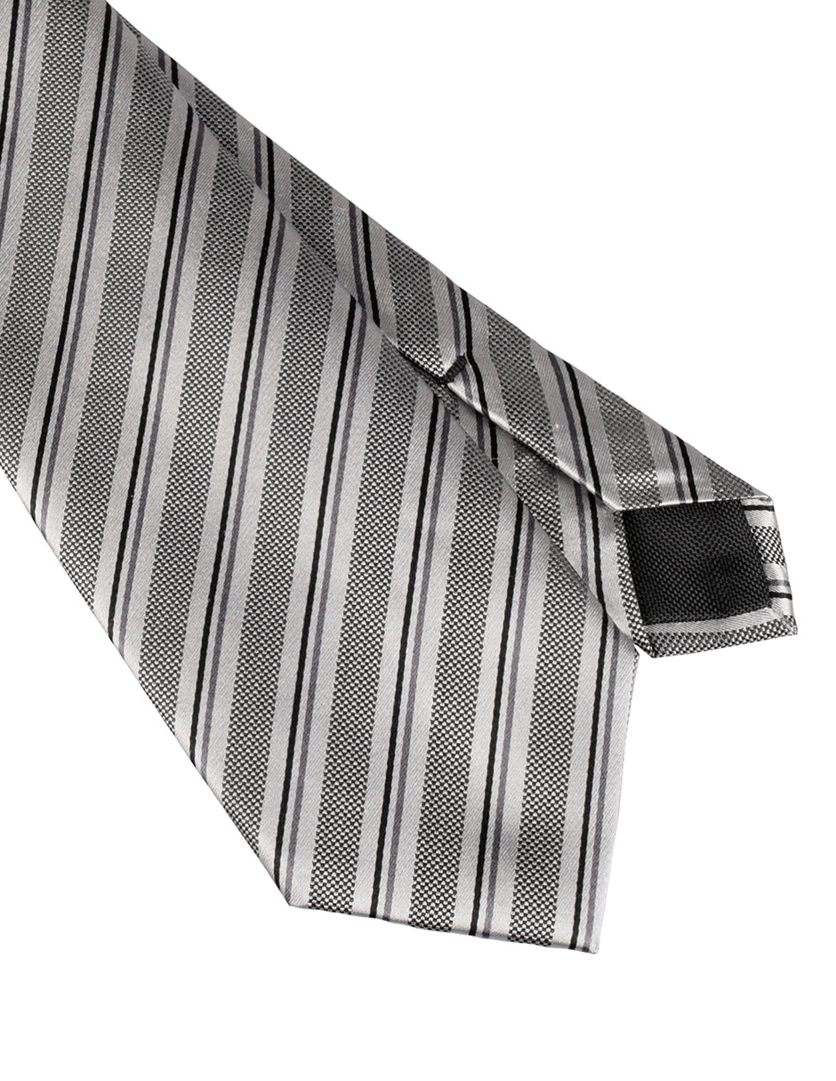 Corbata Regular estampado a rayas para hombre 3