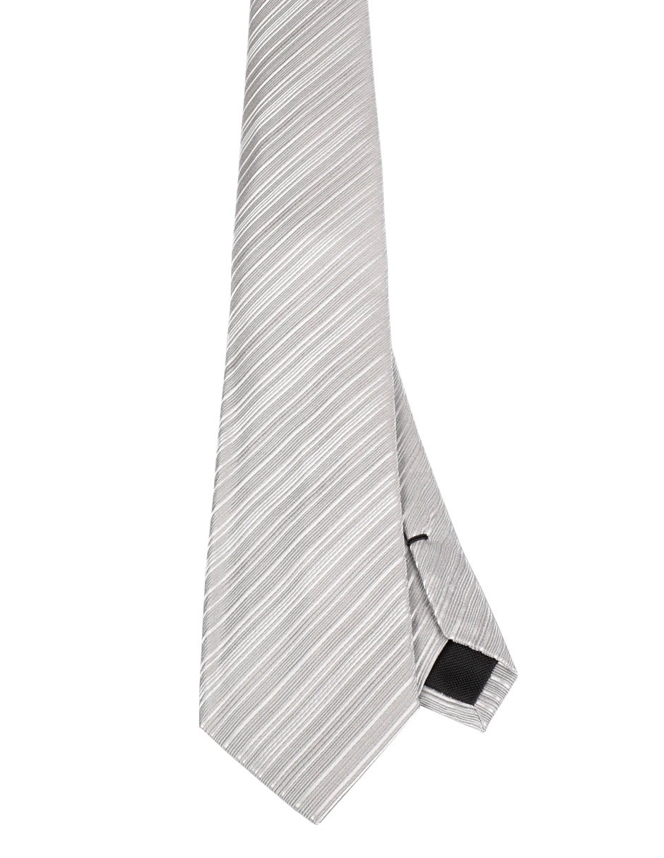 Corbata Regular estampado a rayas para hombre