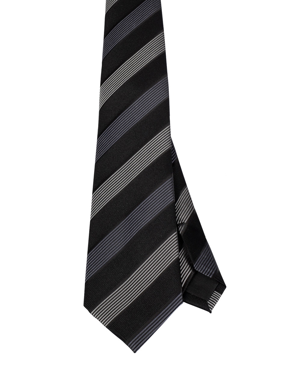 Corbata Regular estampado a rayas para hombre