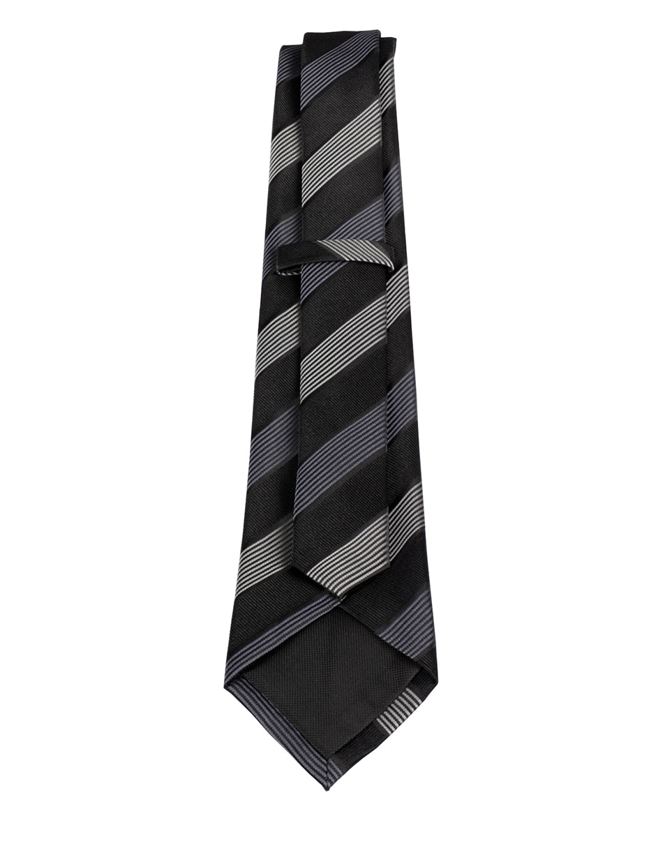 Corbata Regular estampado a rayas para hombre 2