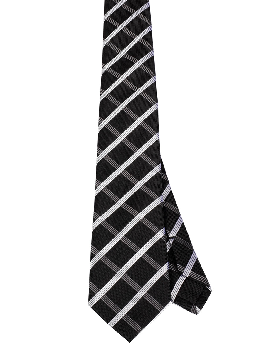 Corbata Regular estampado a cuadros para hombre