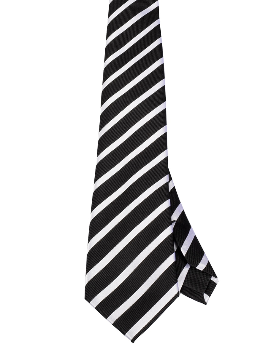 Corbata Regular estampado a rayas para hombre